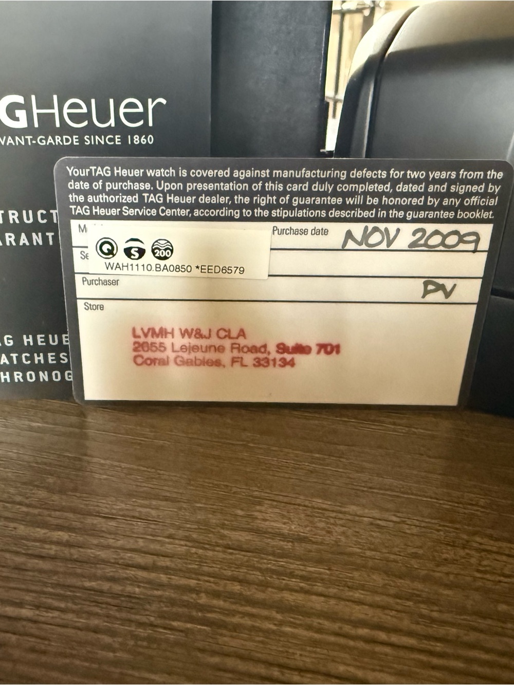 TAG Heuer Formula 1 Professional 200M Quartz Men’s Watch WAH1110 Full Set - Picture 8 of 8